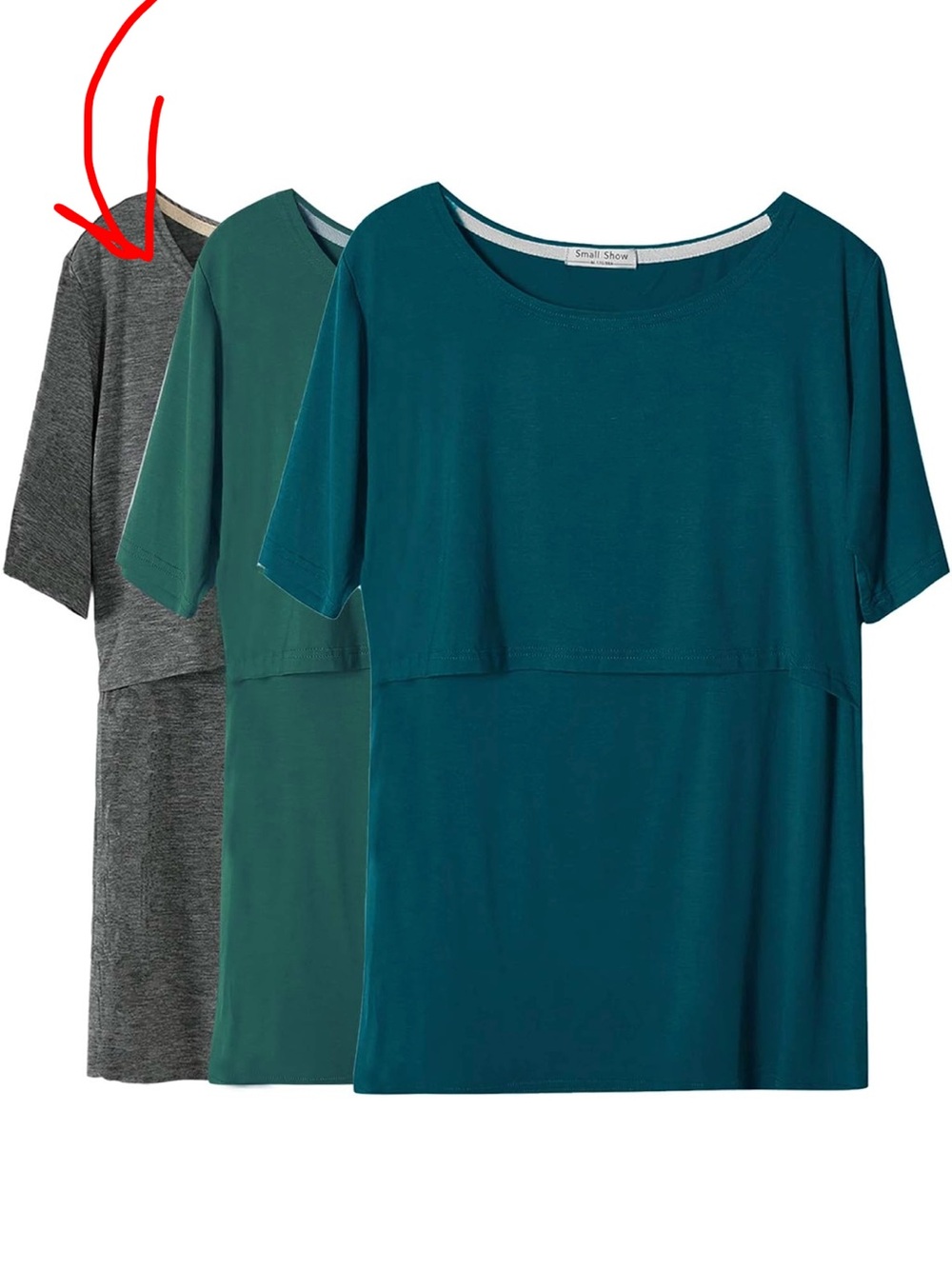 Women's Short Sleeve Nursing Top